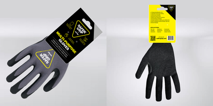 Fishing Gloves - Nitrile Coated Gloves with Touchscreen - Safer Grip by OPNBAR™ (2-Pack)