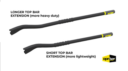 *NEW SPECIAL VERSION* OPNBar 5th Wheel Release Hook - OPNBar Version 4 (1 Pack) Large Mouth Leverage Bar with Extension Pole - for Shipping Container Doors - Made in The USA by SCS International